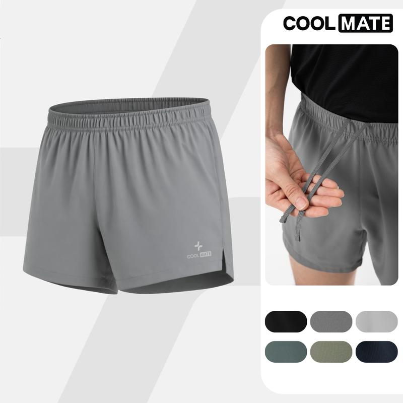 Quần chạy bộ nam Running Essential 5inch thoáng khí - Coolmate