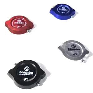 Cover Tutup Tangki Bensin Universal Semua Motor Matic Bebek Full Aluminium Free Baut