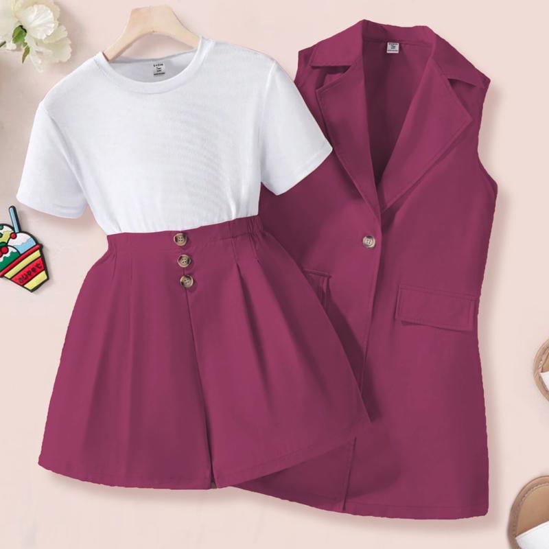 DLISA SETELAN ANAK PEREMPUAN 3IN1 BLAZER YOURA C640 4