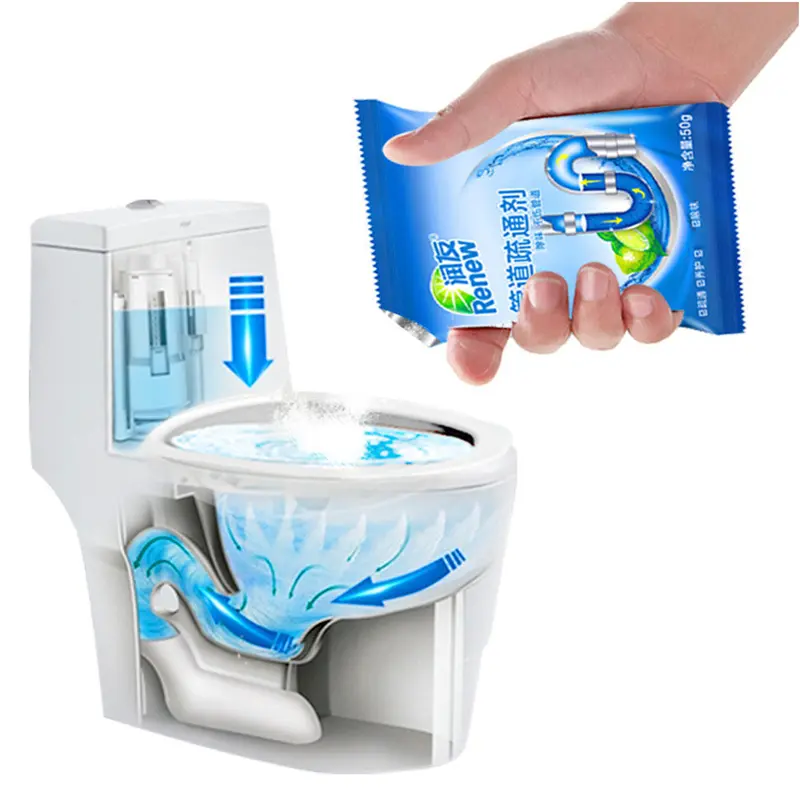Dụng Cụ Làm Sạch Cống, Chất Nạo Vét Ống, Mạnh Mẽ, Chất Làm Sạch Nhà Bếp, Ống Nước, Cống Thoát Nước, Nhà Vệ Sinh, Khử Mùi, Phụ Kiện Phòng Tắm