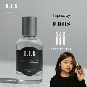 KIS Parfum K.I.S Inspired EROS EDP Tahan Lama 8-12 Jam Unisex Free sample