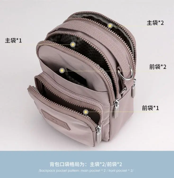 Tas Selempang Handbag Mini Colorful Fox Import OOTD Keren Simple Modest Terbaru Pink 6