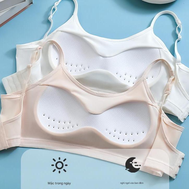 [35-60kg] Áo Lót Bé Gái Không Gọng Có Móc Cài – Mút Mỏng 0.2cm