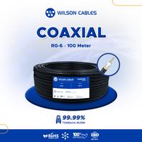 Gambar Kabel Coaxial RG 6 FW - OHM 75 100 Meter Hitam - Wilson Cables - Hitam dari Wilson Cables Kab. Tangerang 1 Tokopedia