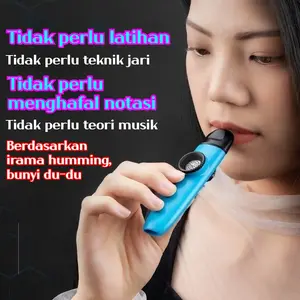 MUT Alat Hiburan Kazoo Plastik Tingkat Pemula yang Sederhana dan Menyenangkan untuk Semua Usia Mudah D