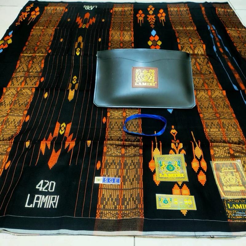 SARUNG LAMIRI SGE TERBARU FULL SONGKET MEWAH Dewasa Muslim Pria 0