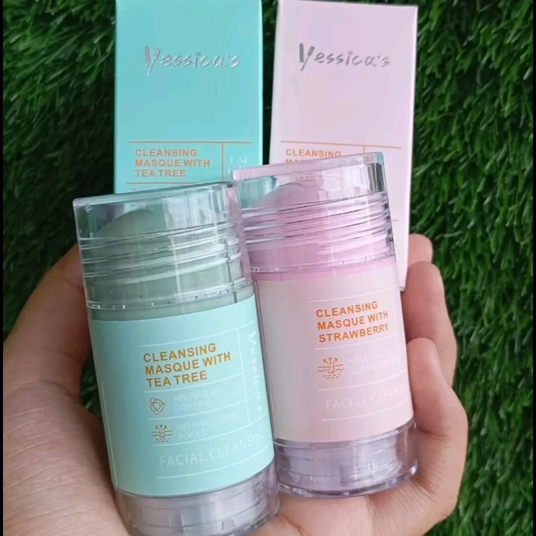 Yessica's Tea Tree & Strawberry Anti Pores & Acne Clay Stick Mask-50gr yesica yessica