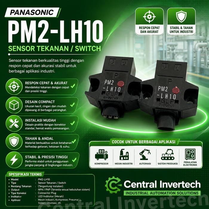 Jual PM2-LH10 PM2LH10 Micro Size Diffuse Reflective Photoelectric ...