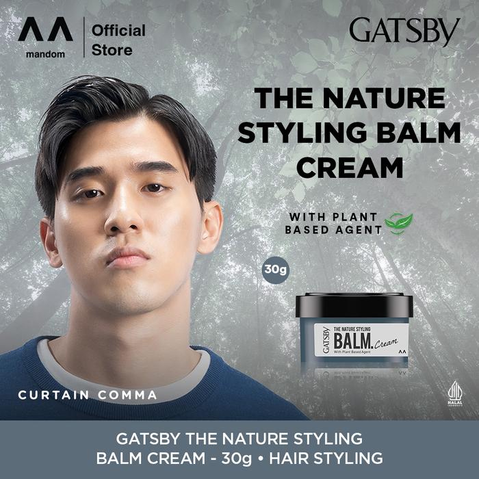 Gambar GATSBY The Nature Styling Balm Cream a 30 gr dari Mandom Indonesia Kota Administrasi Jakarta Barat Tokopedia