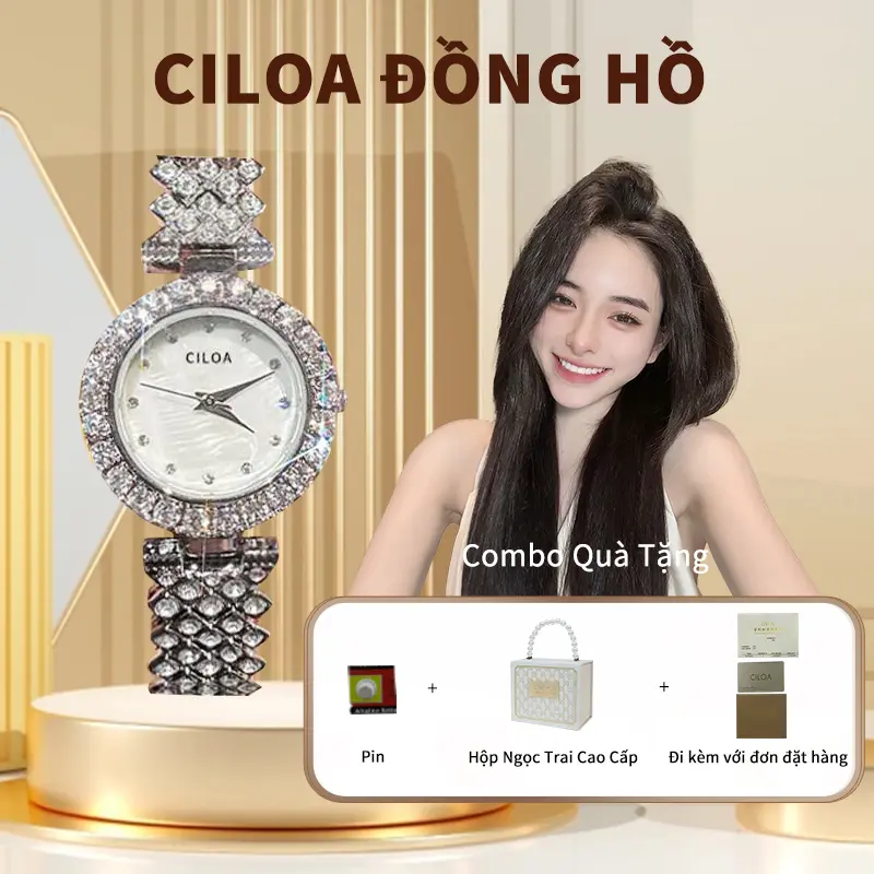 Đồng Hồ AW24 Hvan, Đồng Hồ Nữ Sang Trọng Thích Hợp Cho Dream Goddess, Phong Cách Độc Đáo Đồng Hồ Chống Nước, 【 hvan5836 】