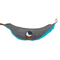 Gambar Ticket To The Moon King Size Hammock Aqua & Dark Grey Ayunan Camping Outdoor dari Ticket To The Moon Kab. Badung 3 Tokopedia