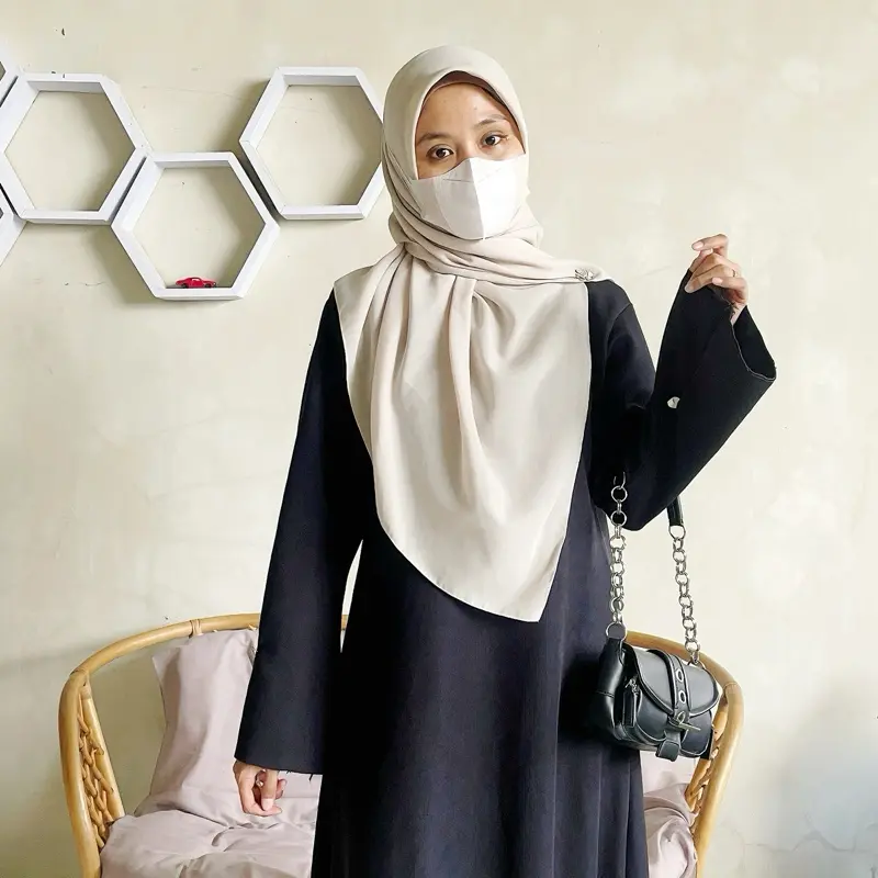 VH Abaya Madelin Knit Premium Casual Kekinian Terbaru Muslim 8
