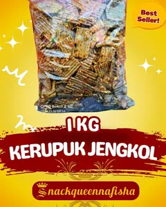 seblak kerupuk jengkol 1kg Cemilan Pedas Food Snacks
