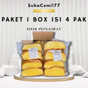 Roti Paket 1 Box Isi 4 Pak Sisir Pinggiran Manis Jordan