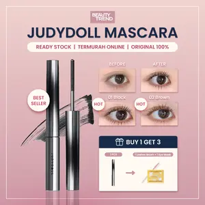 [BPOM ORI] JudyDoll Mascara Iron Mascara Bulu Mata Lentik Tahan Lama Tahan Air Maskara Viral