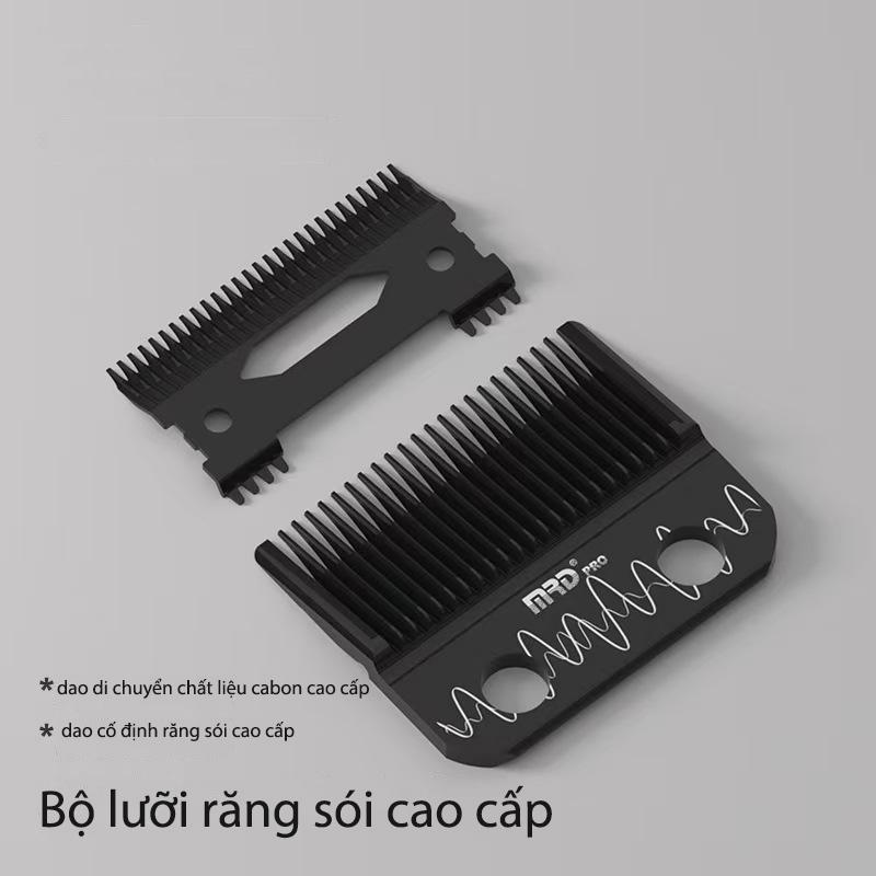  Lưỡi tông đơ cắt tóc 2.0 Lưỡi răng sói cao cấp MRD hỗ trợ Fade 
