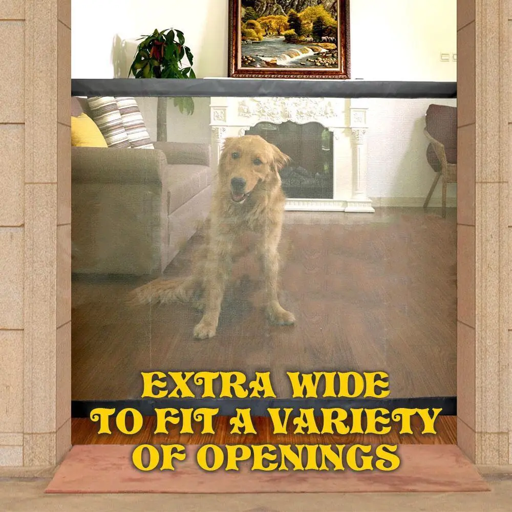 Magic Gate Pagar Jaring Penghalang Binatang Portable Pet Mesh Fence - TV1