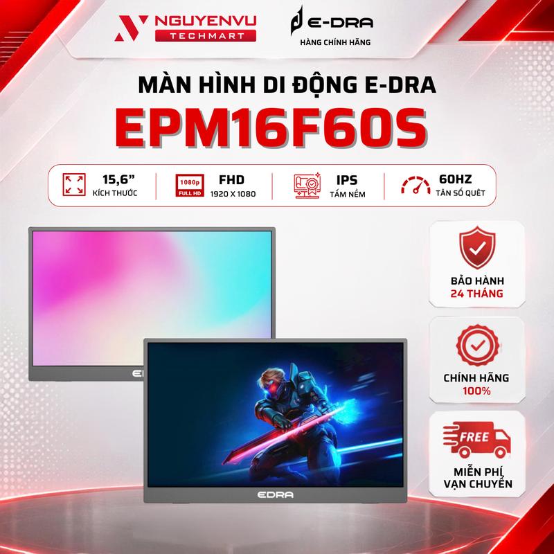 Màn Hình Di Động EDRA EPM16F60S 15.6 inch (FHD / IPS / 60Hz)