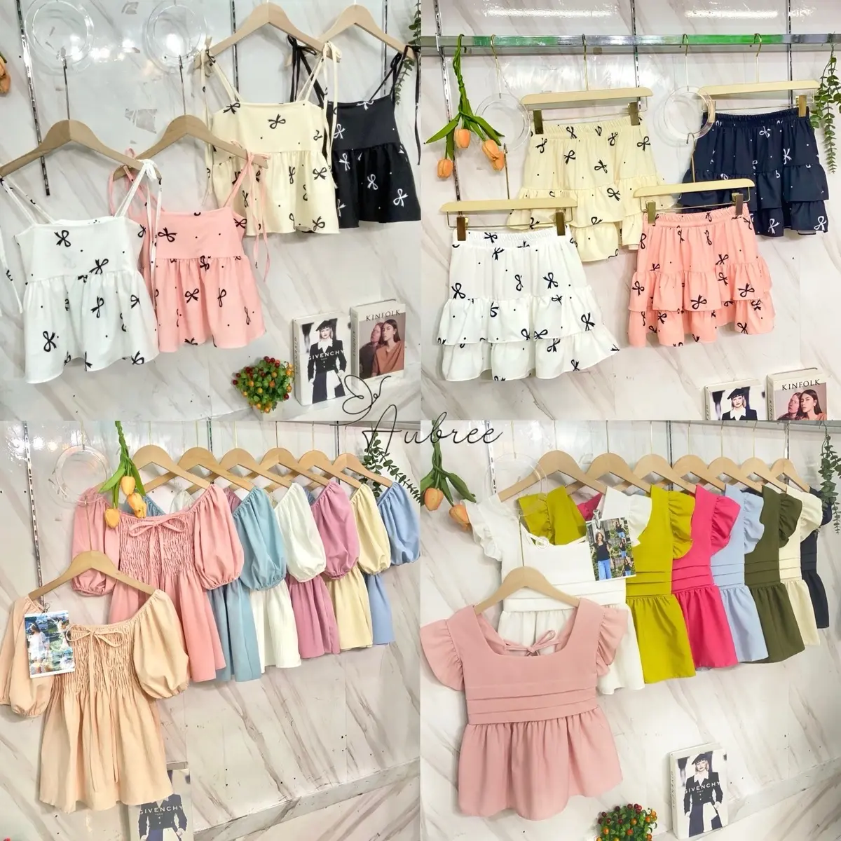 [ AUBREE ] READY STOCK BAJU BKK Atasan Top