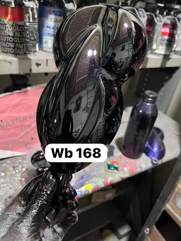cat hitam galaxy /galaxy black/cat hitam efect bahan pu 6