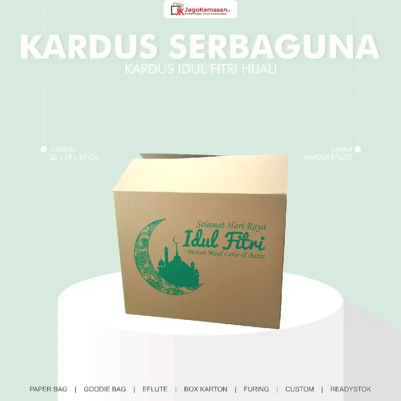 Kardus dan Keranjang Idul Fitri untuk Hampers Hadiah dan Oleh Oleh 2