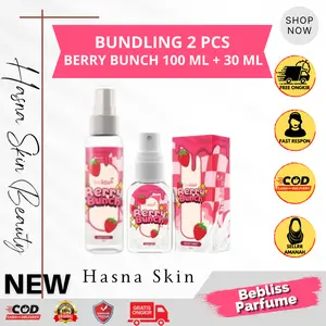 Bebliss Parfum Bodymist Spray Bundling 30ml + 100ml Berry Bunch