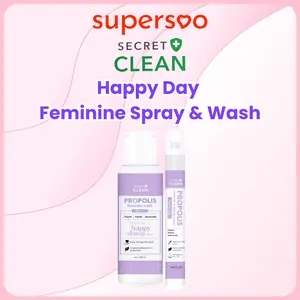 Secret Clean Propolis Feminine Care Happy Day Pembersih Kewanitaan