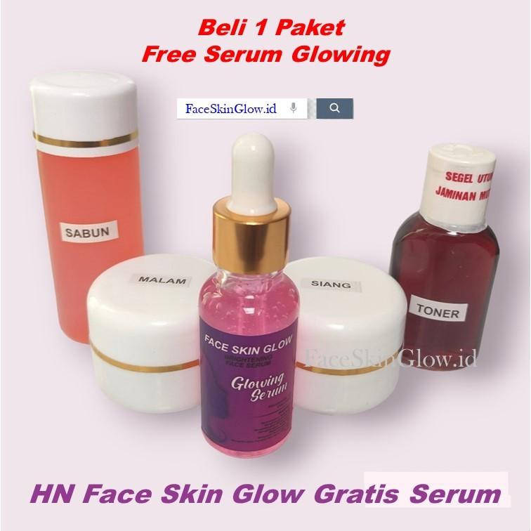 Product Introduction of NEW Cream FaceSkinGlow Asli 100% Original - Paket Cream Pencerah & Pelembab Wajah Hitam Yang Susah Putih Membersihkan 2