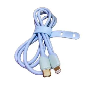 KUULAA Kabel MFI Type C to Lightning Soft Silicone Cable 1M 6