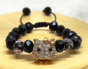 GELANG SERUT ANAK DAN BAYI MOTIF HELLO KITTY GELANG KRISTAL CEKO