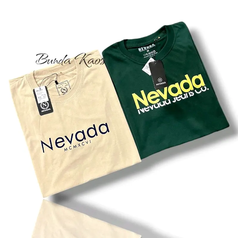 TERMURAH! 2 PCS hanya 50 ribu kaos distro  cowok cewek terbaru campur merek premium 24s pilih warna MLXLXXL3XL Keren Sablon 5
