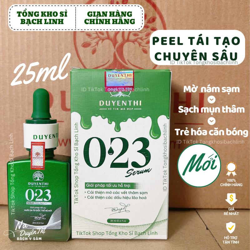 023 Duyên Thị Plus 25ml Bản Mới Nhất - Serum tái tạo da chuyên sâu hỗ trợ cải thiện mụn thâm nám sạm tàn nhang