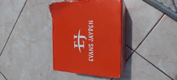 Product Review of DISKON jam tangan  !! Evans Jayden Jam Tangan Pria 9554-1 Rantai Stainless Steel Kaca Sapphire Chronograph Water Resistant 5ATM Air Bahan Watches Waterproof from H**1 0