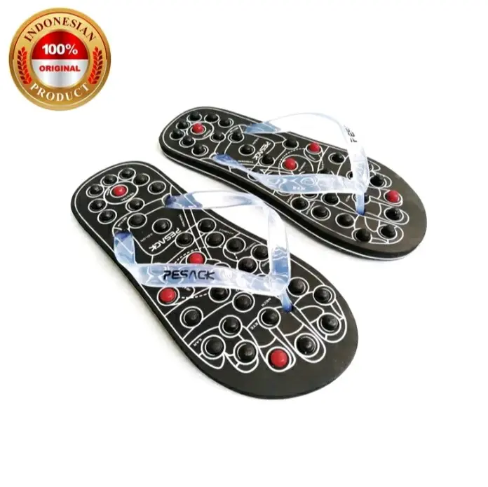 Sandal Terapi Akupuntur Refleksi Pijat Kaki Pria Wanita 0