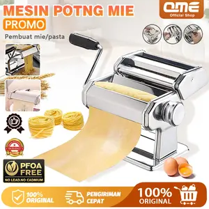 Pasta Maker Atlas  Gilingan Mie, Molen, Pangsit Cetakan Mie Penggiling Pencetak Pasta Kue alat mesin Pizza