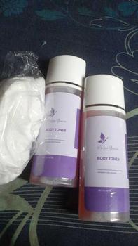 Product Review of TONER BADAN MARLENA isi 2 BOTOL FREE KAPAS Melembutkan UNTUK BADAN  Mencerahkan Tubuh Niacinamide Kotoran Memutihkan Memudarkan from I**a 0