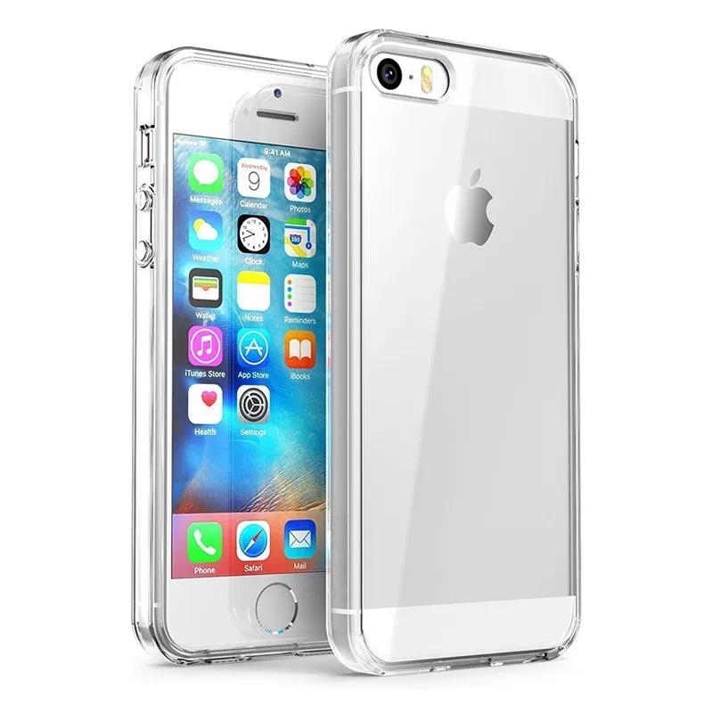 Case For iPhone SE 2020 2022 7 8 6 6S Plus 5S 5 SE TPU Silicone Clear Transparent Soft Case for APPLE iPhone 7 8 Plus Back Cover 0
