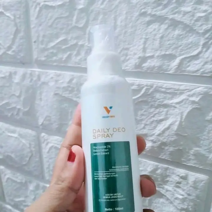 DEODORANT SPRAY VALLERY FRESH DEO DAILY + NIACINIMIDE Bau Pria Ketiak Tubuh 0
