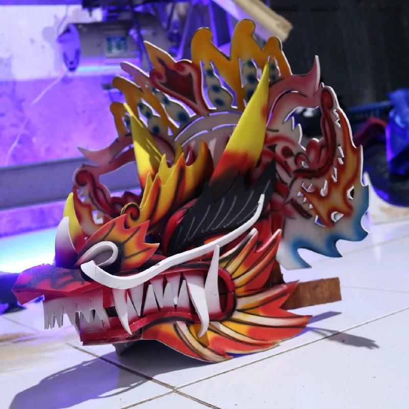 Barongan Devil Keren / Barong Devil Anak Mainan Toy 7