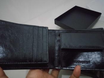 Product Review of BOSTANTEN Dompet Pria Koin Ritsleting Kulit PU Tiga Kali Lipat Hitam/Coklat/Kopi from S** 1