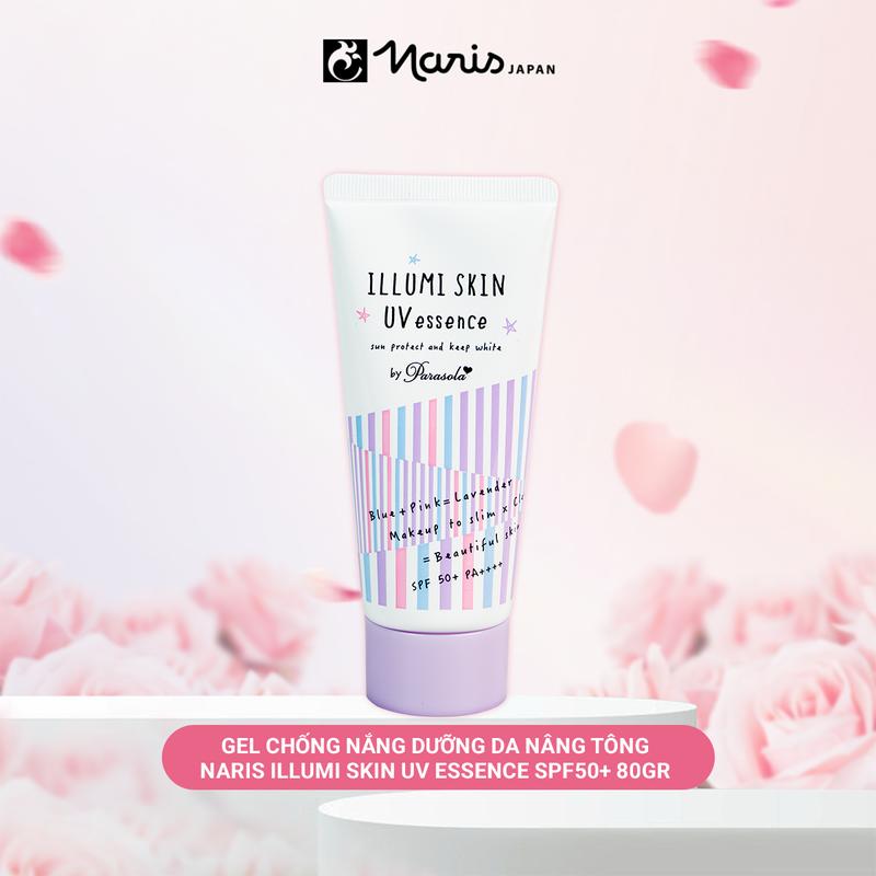 Kem chống nắng nâng tone dạng gel Naris Parasola SPF50+ PA++++