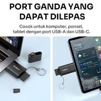 Gambar CARD READER ROBOT CR203 SD CARD TF CARD USB TYPE-C OTG USB-A dari btgcom Kota Denpasar 5 Tokopedia