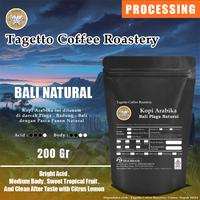 Gambar BIJI KOPI ARABIKA BALI NATURAL 200GR | ARABICA BEAN GROUND BUBUK 200 GRAM TAGETTO COFFEE - MEDIUM ROAST, BIJI KOPI dari Tagetto Coffee Roastery Kota Depok 1 Tokopedia