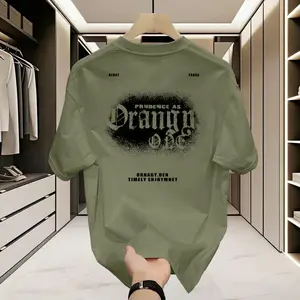 [COD] Kaos Lengan Pendek Pria Model Baru 2026 Bahan Katun Nyaman Bernapas Gaya Trendy Modis Model Luas Serbaguna dan Klasik T-Shirt Oversize crew neck
