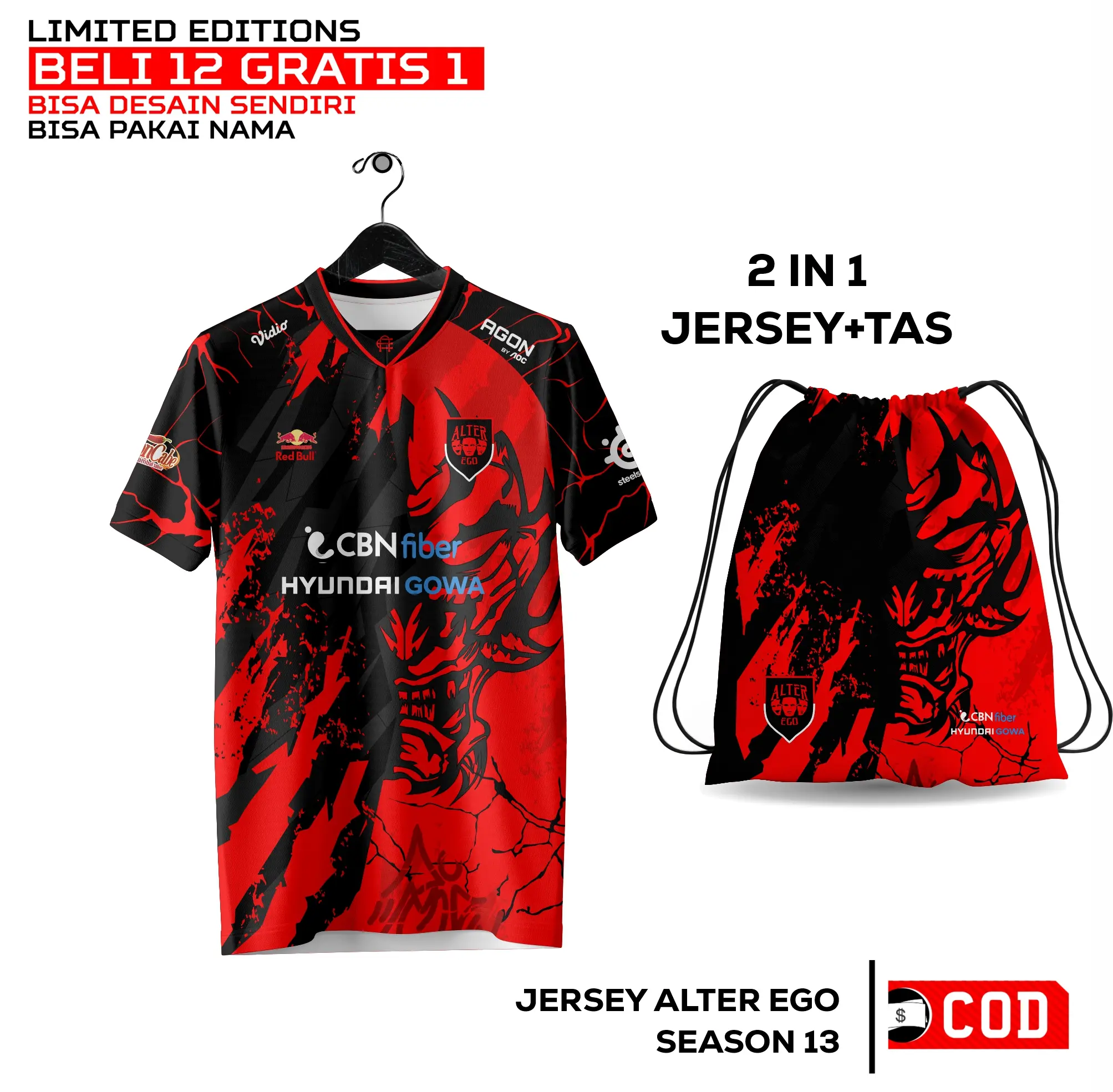 Jersey alter ego season 13 2024 Uniseks Sport