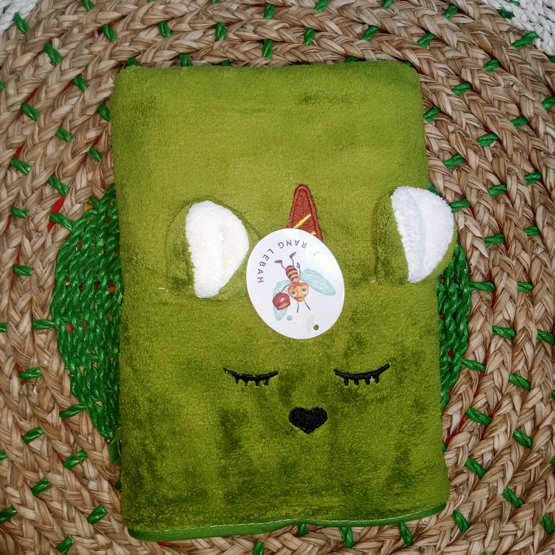 Handuk Mandi bayi Microfiber 50x100 cm Kuping Timbul | Handuk Anak | Premium Souvenir Anak-Anak 5