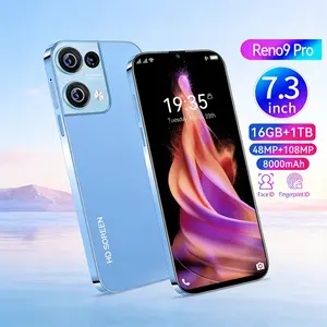 [DISKON 50%] HP Reno9 Pro Handphone 5G 7.3" Super AMOLED 8000mAh 48MP Kamera 25W Fast Charging Free Case