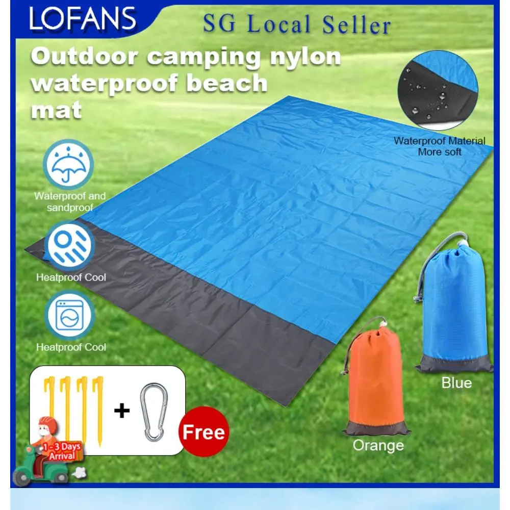 Outdoor Picnic Mat Baby Mat Outdoor Ground Sheet Sporty Tote Picnic Pad Blanket Foldable Lightweight Waterproof Beach Pad Camping Mat