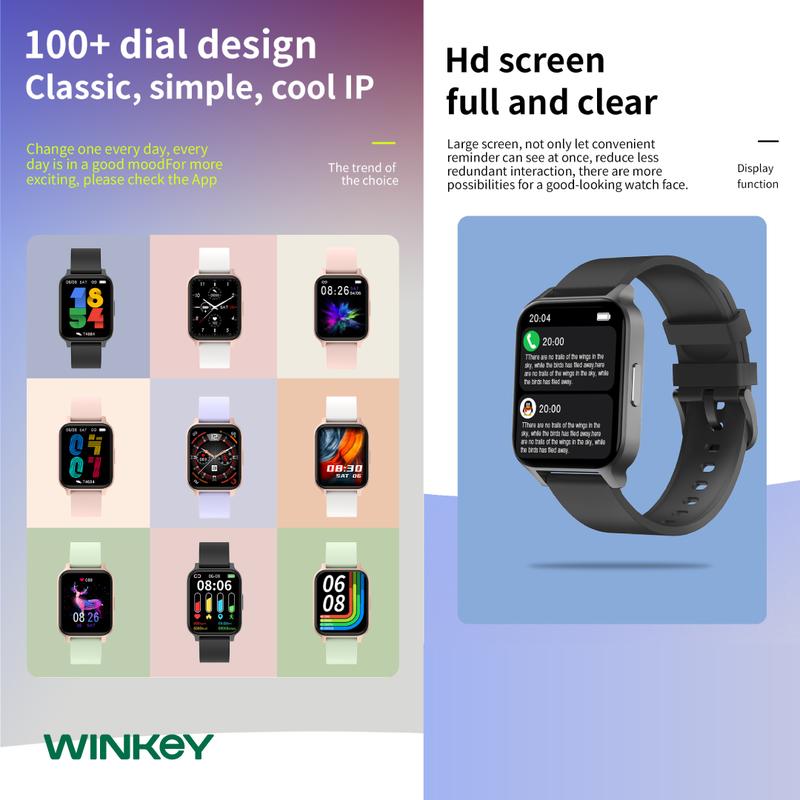 [EXCLUSIVE STEVEN STENLY] WINKEY Smartwatch Ara Fitness Tracker Ultra Long Battery Life -- SWW01 4