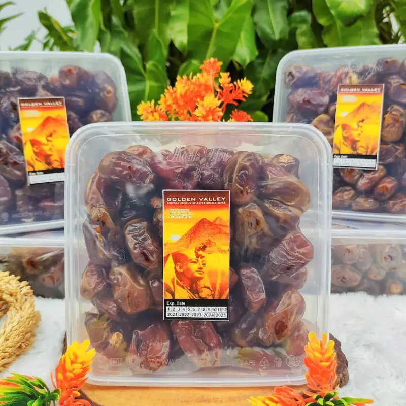 Kurma Golden Valley Premium Murah Lebaran Hari Raya Legit Tebal - Ed Mei 2026 - Zuriat, Food, Frozen